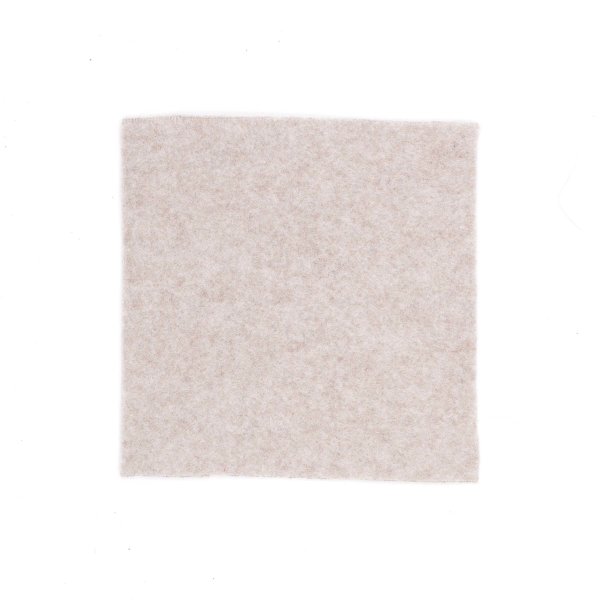 BIO Baumwollfleece sand melange