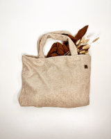 Frottee Baumwolle beige