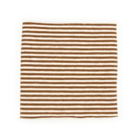 Jersey Streifen cognac