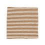 Jersey Streifen cognac