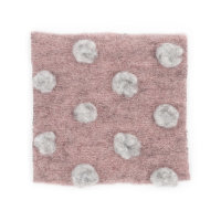 Walkloden Mix Dots altrosa