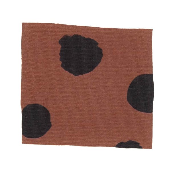 Musselin dots brown washed EP