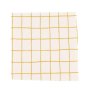 Musselin Grid ochre creme EP