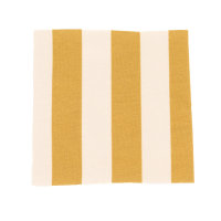 French Terry Streifen soft ochre creme EP