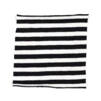 Jersey Streifen schwarz