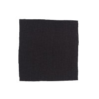 Bündchen ripp schwarz