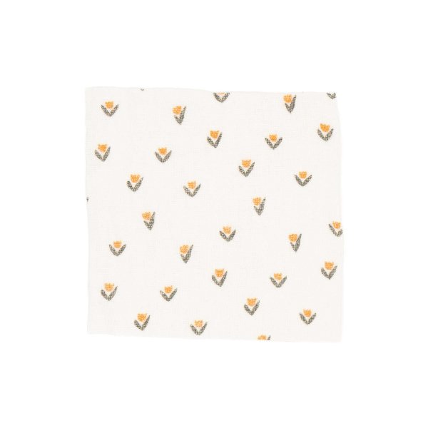 Musselin Tulpen off white