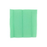 Steppstoff Streifen Doubleface poppy green