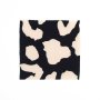 Jersey Yoga Sportstoff Leo beige on black