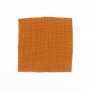 Musselin Leinen Doubleface cognac
