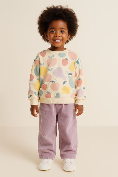 French Terry Obstgarten